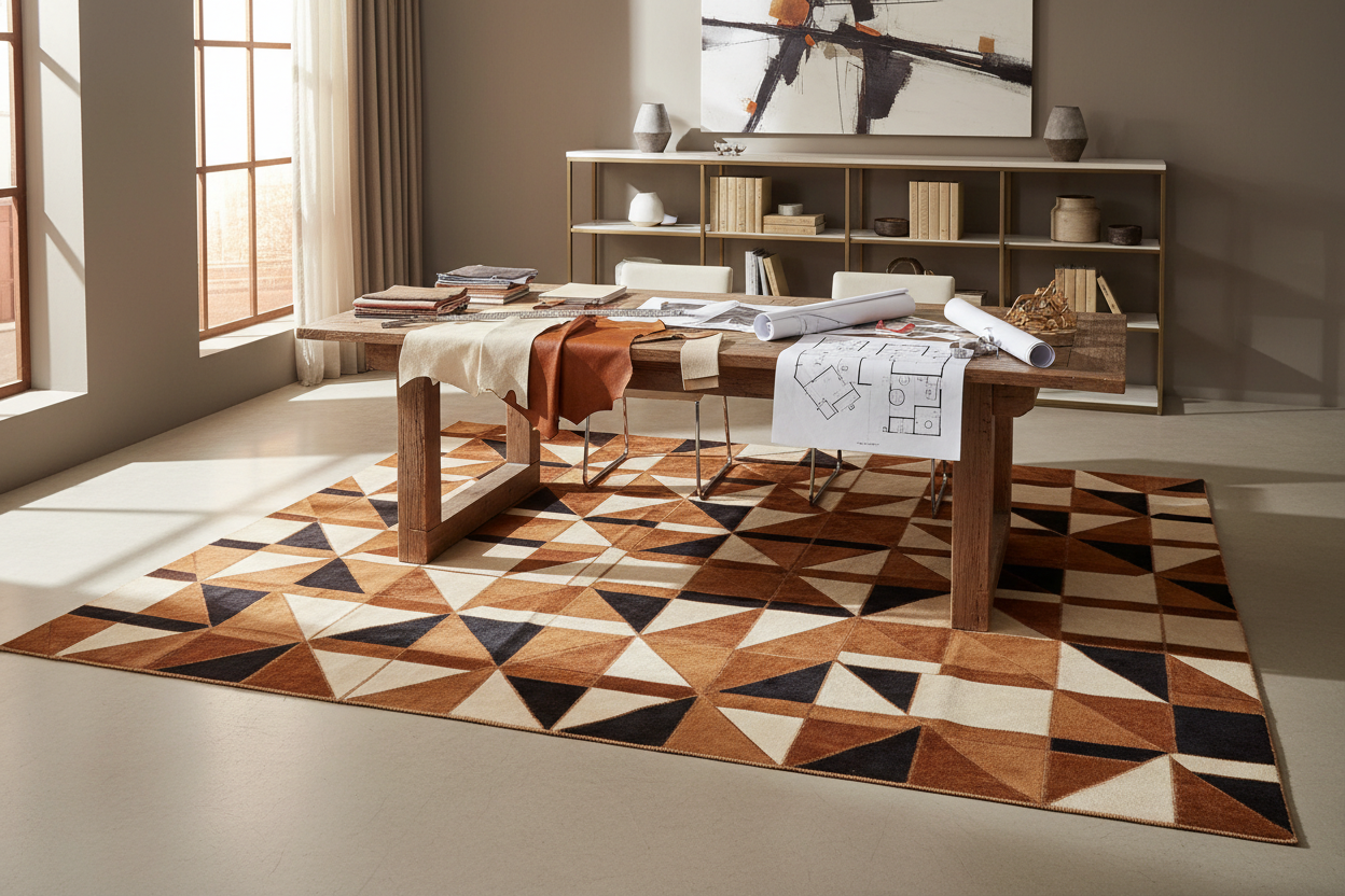 Custom Cowhide Rugs: Designed for Your Space