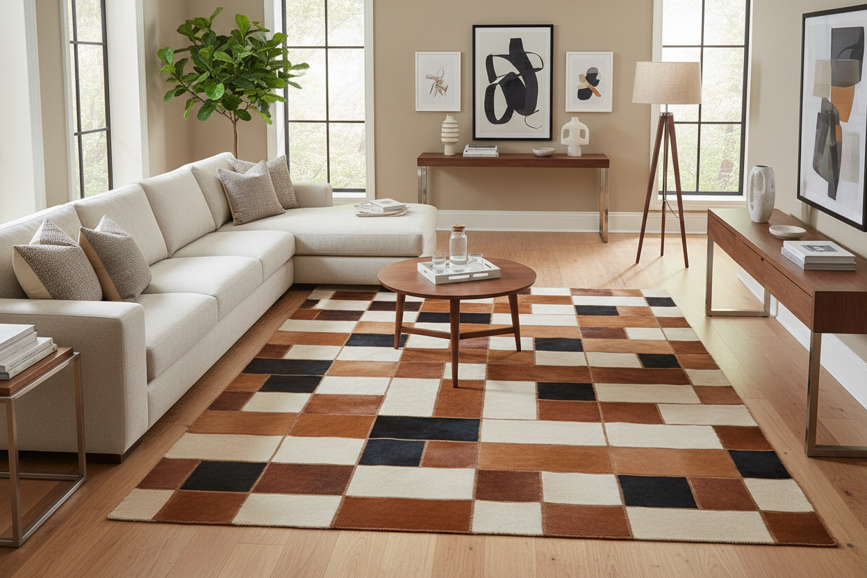 How to Choose the Right Cowhide Rug Color for Your Home