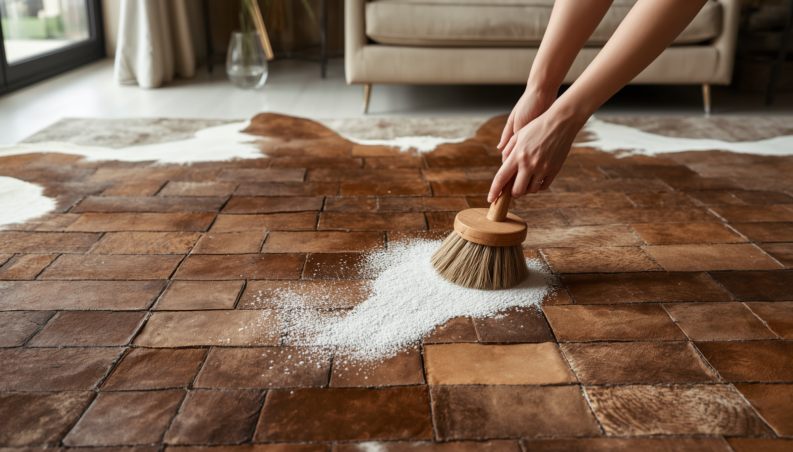 How to Clean and Maintain a Cowhide Rug?